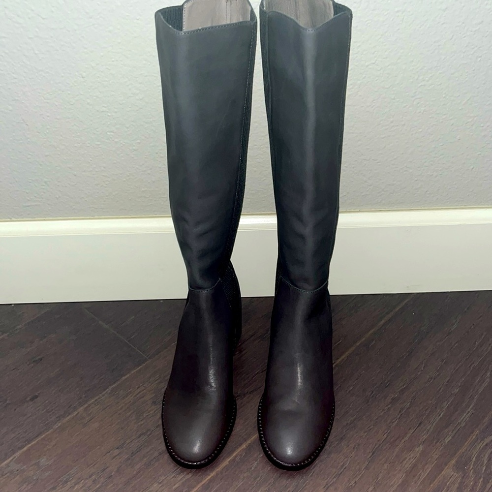 Eileen Fisher Grey Boots Size 7